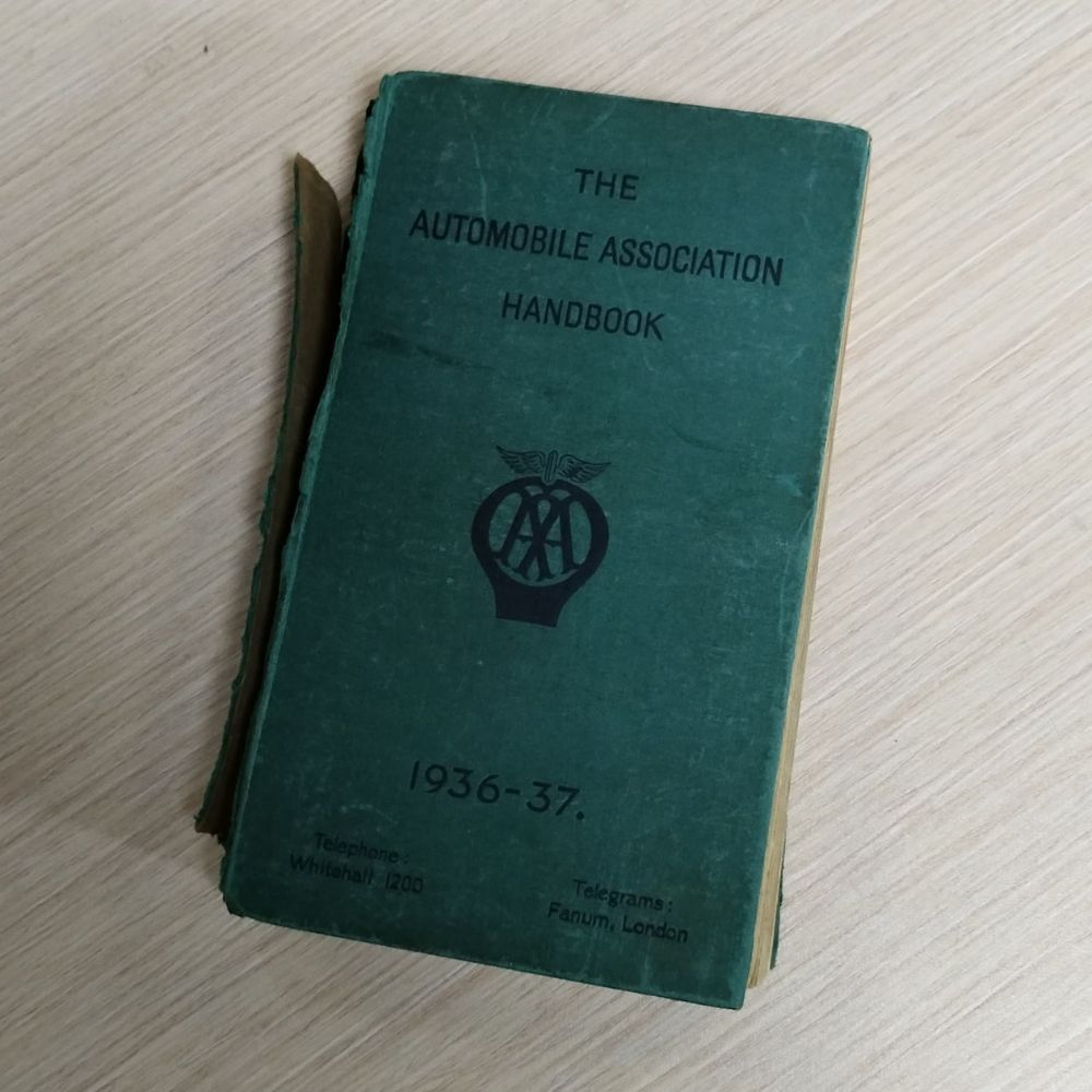 Automobile Association Handbook – UK 1936 Edition