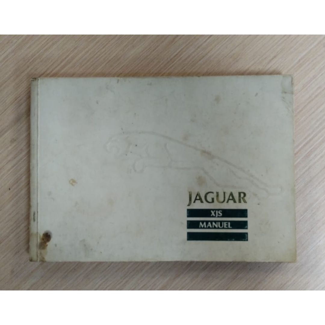 Rare Jaguar XJS Handbook – Original Owner’s Manual