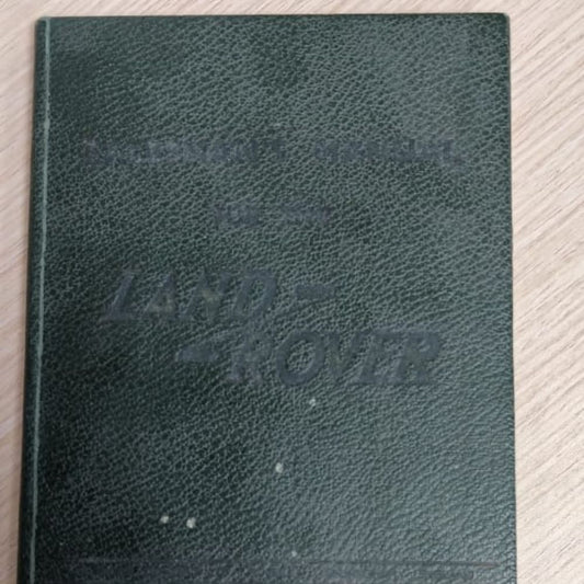 Rare Salesman Manual – Series 1 Land Rover Brochure
