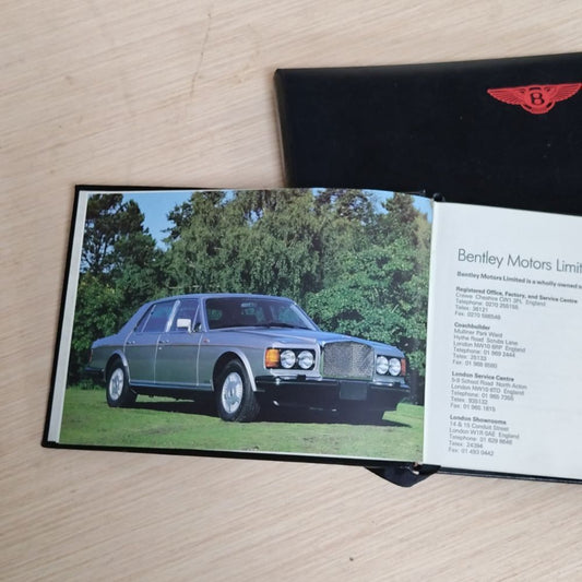 Bentley 8 Handbook – Supplement Information (1991 Onwards)