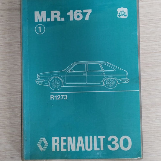 Factory Renault Workshop Manual – Model 30