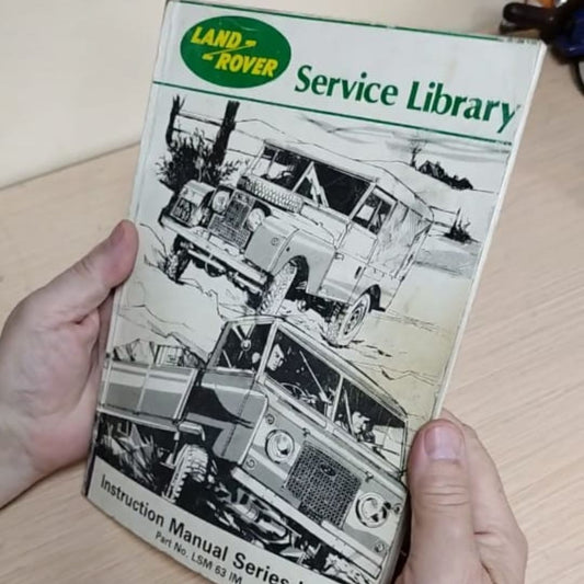 Land Rover Service Book – Series 1 & Series 2