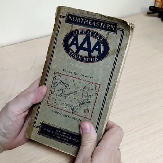 Official Automobile Association American Tourbook – 1930 Northeastern States