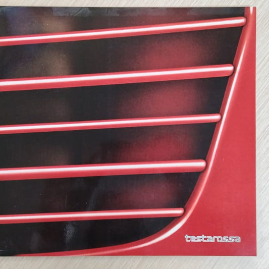 Original Ferrari Testarossa Brochure – 1990 (Immaculate Condition)