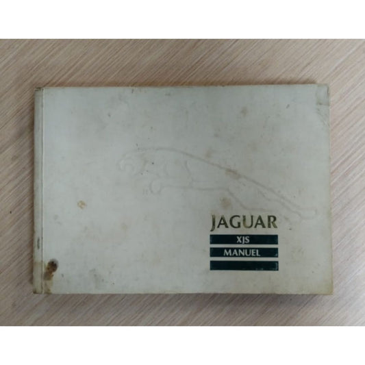 Rare Jaguar XJS Handbook – Original Owner’s Manual